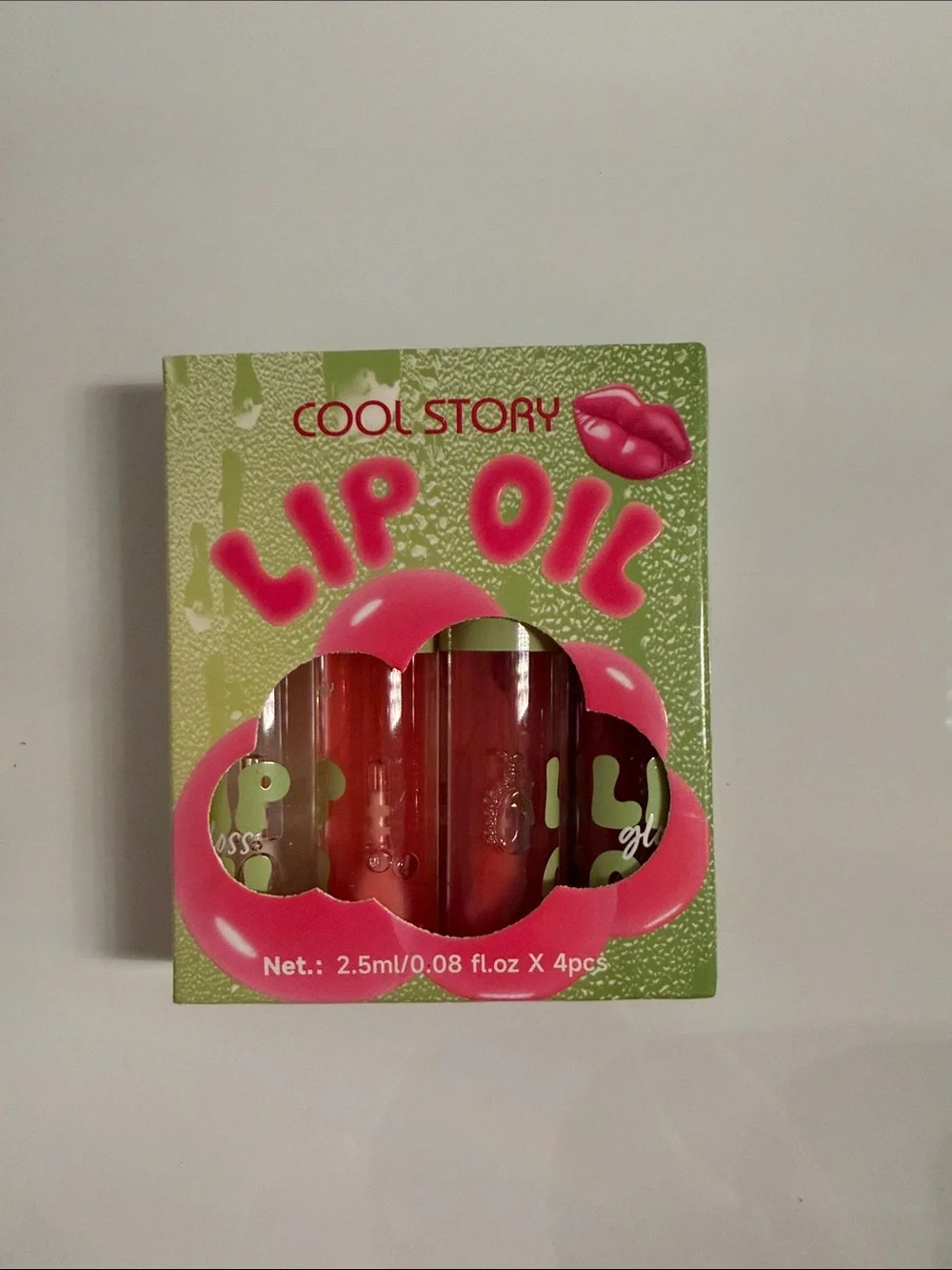 Cool story Pink Lip Oil Set